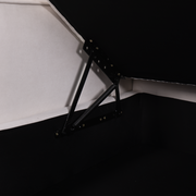 Creamy Tofu Block Pullout Sofa Bed with Storage