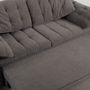 Cloud Elephant Ears Folding Corner Sofa Bed with Storage