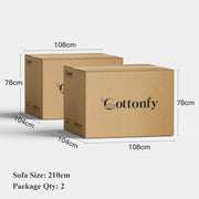 Solid Wood Folding Sofa Bed with Sleeper Chaise