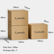 Convenient Remote Control Modular Chaise Sofa Bed