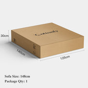 Foldable Matte Fabric Solid Wood 3 Mode Sofa Bed