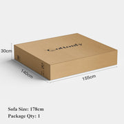 Foldable Matte Fabric Solid Wood 3 Mode Sofa Bed