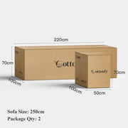 Solid Wood Folding Sofa Bed with Sleeper Chaise