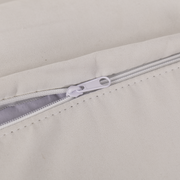 Creamy Tofu Block Pullout Sofa Bed with Storage