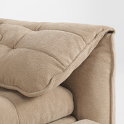 Cloud Elephant Ears Folding Corner Sofa Bed with Storage